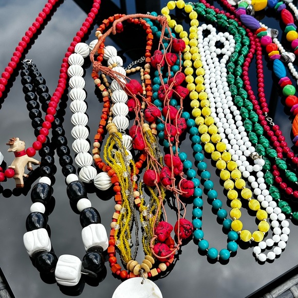 Big LOT .Neck jewelry. Beads.Summer beads.Summer Necklace
All 13 beads - Picture 5 of 14